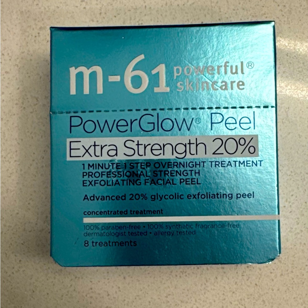 Brand New SEALED M-61 PowerGlow Peel Extra Strength 20% (8 treatments)